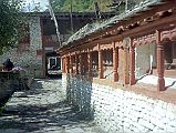 306 Khobang Entrance �We came upon a number of prayer walls adorned with slabs of rock upon which we read the classic inscription: 